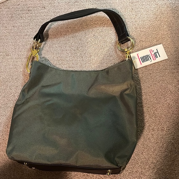 Funny Girl Handbag NWT Lt.Olive - Picture 1 of 3